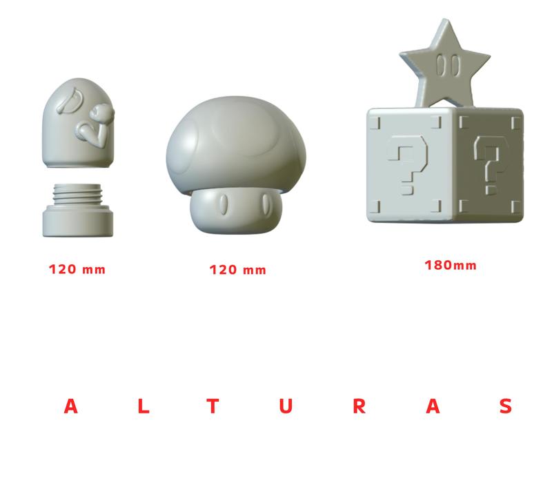 Container x 3 Mario Bros