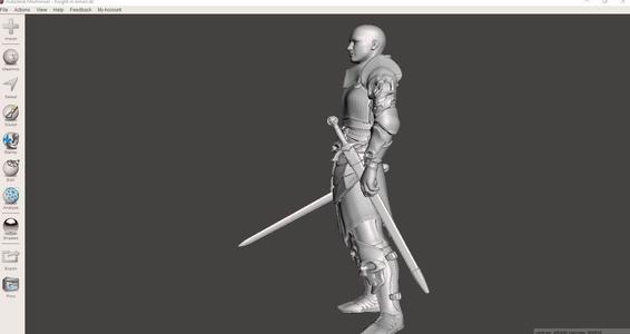 Knight in armor