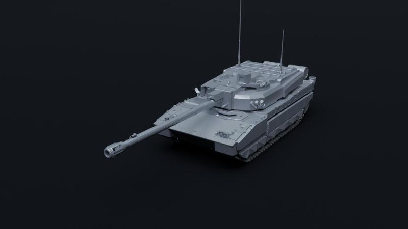 French Leclerc T4 MBT