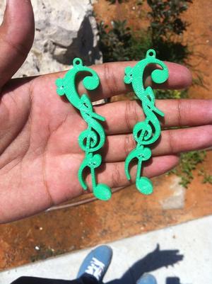 Music Note Necklace