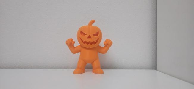 Halloween Angry Pumpkin