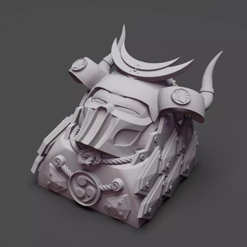 Cyber Samurai Keycap