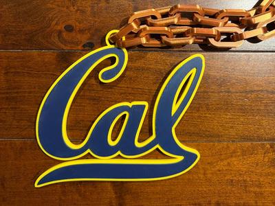Cal Bears Oversized Necklace Logo