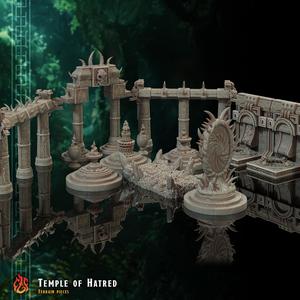Temple of Hatred Terrain Pieces