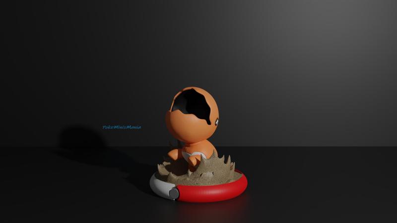 Trapinch pokemon 3D print model
