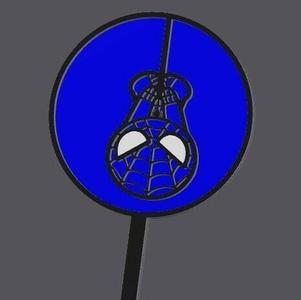 Mini Cupcake Topper - Baby Spiderman 4