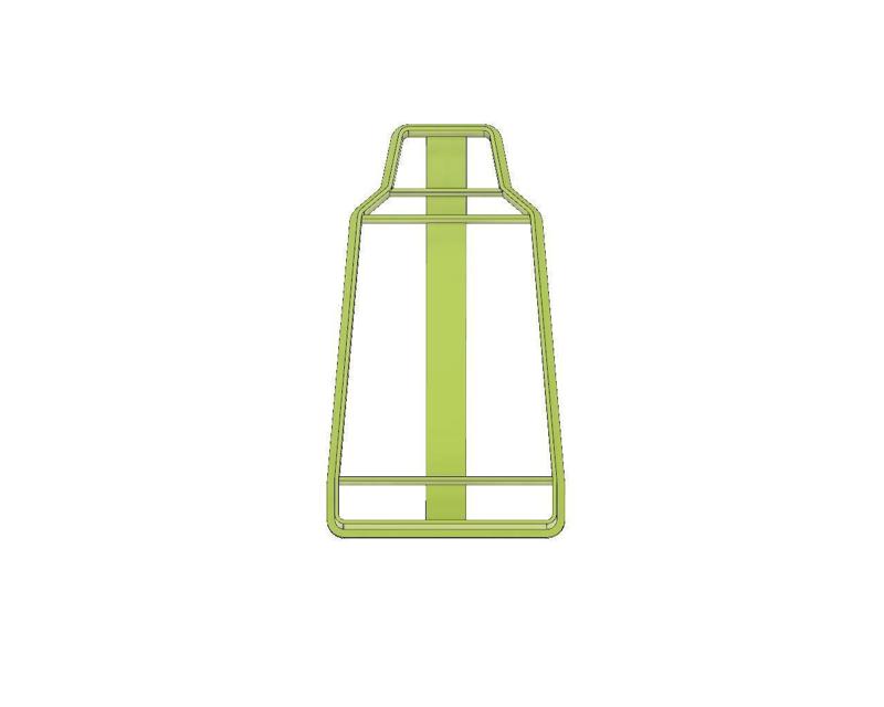 FONDANT COOKIE CUTTER TOOTHPASTE, DENTIST