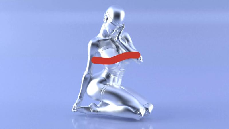 Hajime Sorayama Sculpture