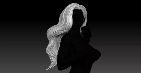 Hair girl 235