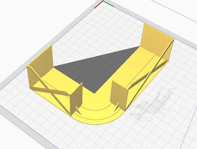 OFFICE TABLE RIGHT 1/18 SCALE