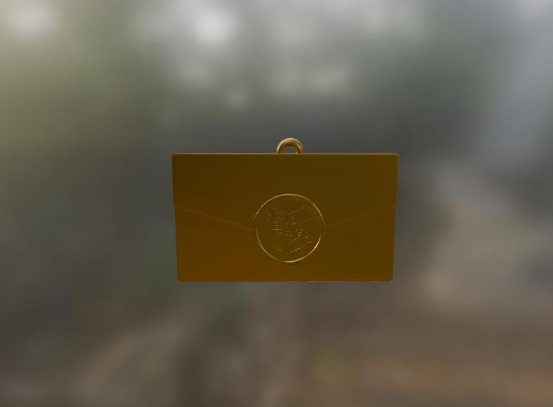 Hogwarts Letter, Christmas Tree Ornament - Harry Potter