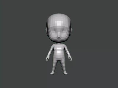 3D Model-BASE MESH0005