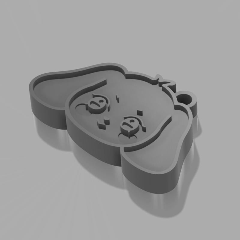 Keychain Porte clé ATEEZ kpop HETmongi