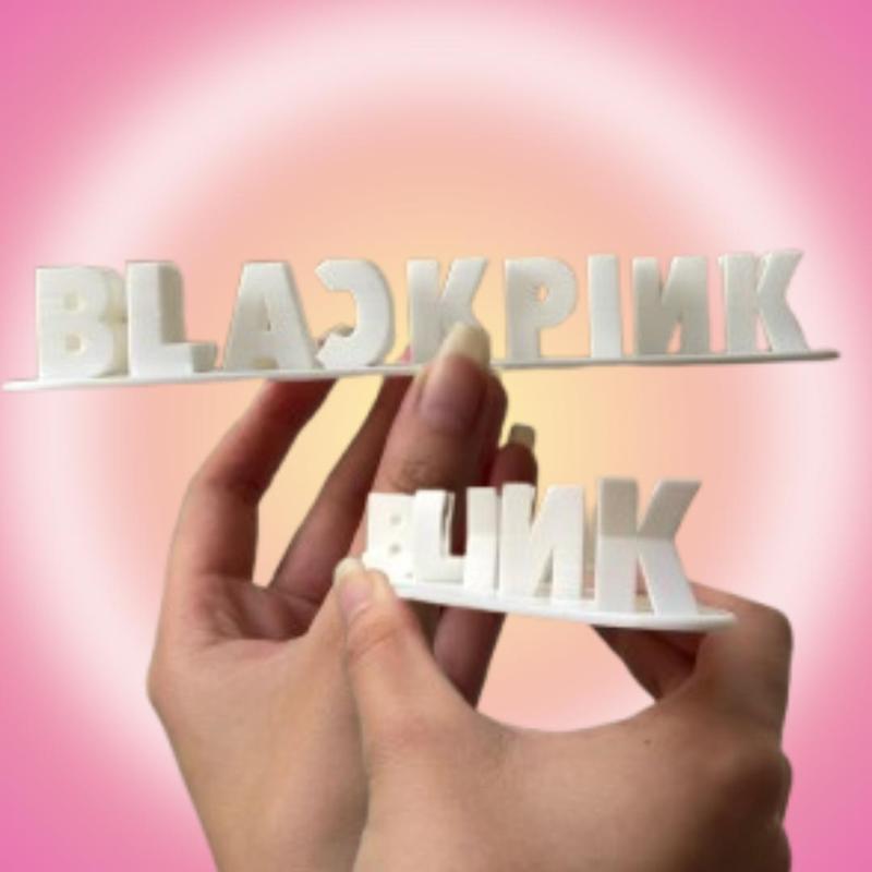 BLACKPINK / BLINK DUAL LETTER ILLUSION DECOR