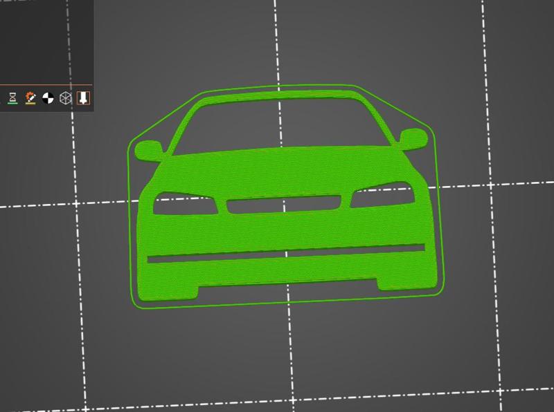 Nissan Skyline R34 toothpaste squeezer