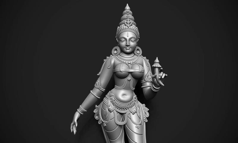 Bhudevi Ancient Sculpture