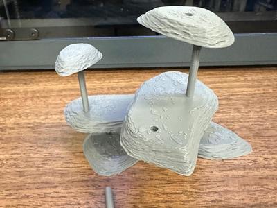 TERRARIUM ROCK SHELVES