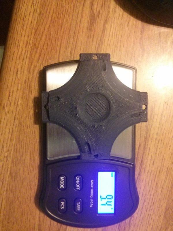 HobbyKing X230 Quad Carbon fiber rod leg mount plate