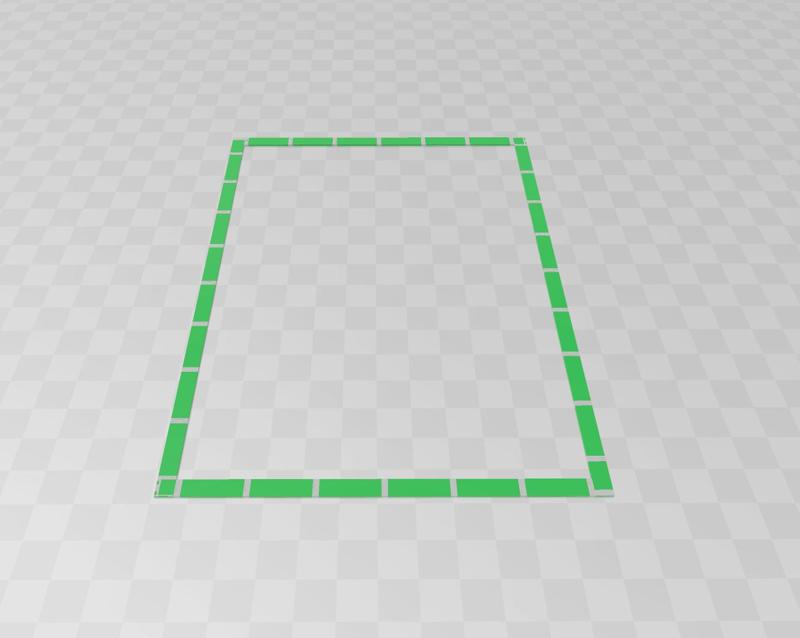 44"x60" Battle Border for Tabletop Gaming