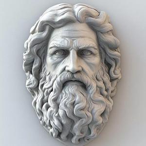 Apostle Simon  Bas Relief 3D Model