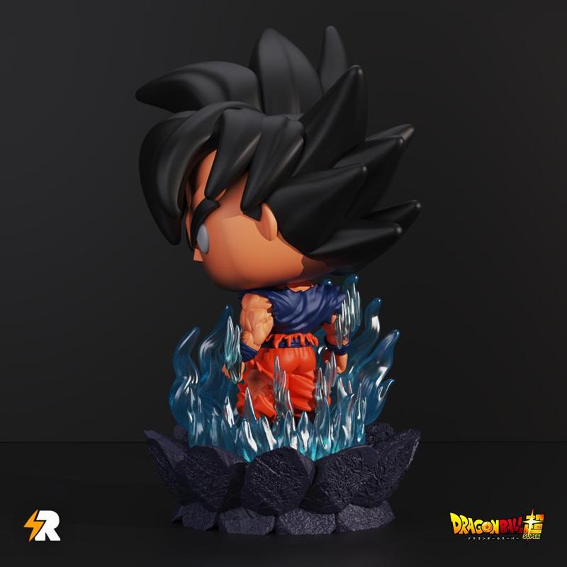 Goku Ultra Instinct Sign - Dragon Ball Super - Funko Pop custom