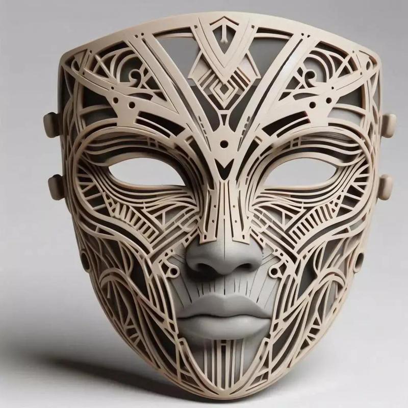 Burning Man Mask