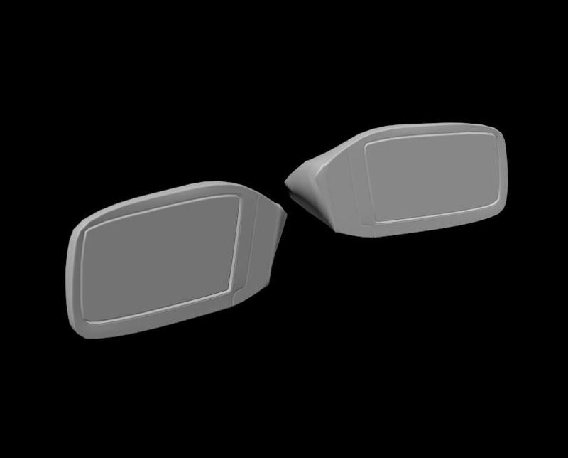 toyota 86 hachi roku rear view mirrors