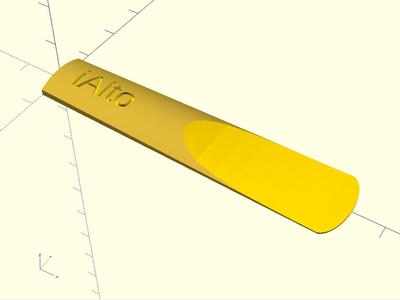 iReed for Saxophone/Clarinet/Oboe customizer