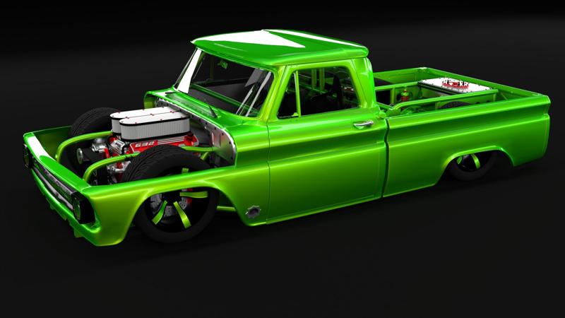 1966 Chevrolet C10 Custom Trans Kit