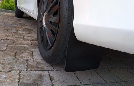 Universal automotive mudflap (TPU)