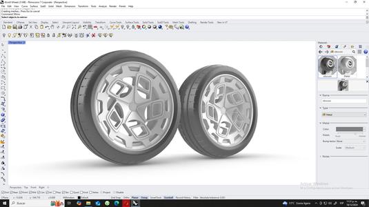 Wheel R9CM9 20 INCH A ESC 1/18