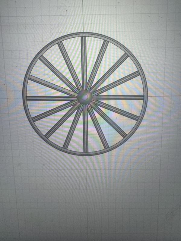 CART WHEEL DIM 80 mm