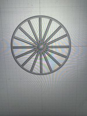 CART WHEEL DIM 80 mm