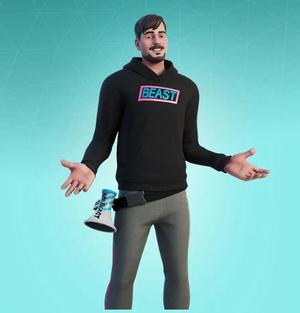 Mr Beast Low Poly