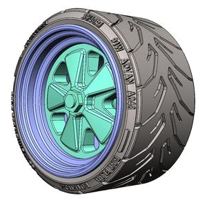 BBS DLS Centerlock 1/64 scale