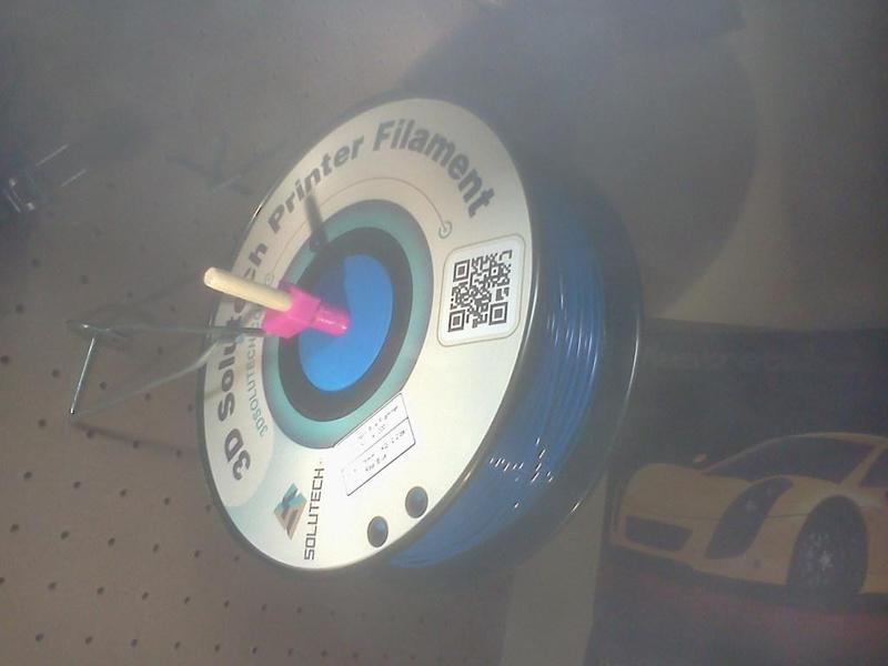 2.25" Spool hub for 3D Solutech & similar spools