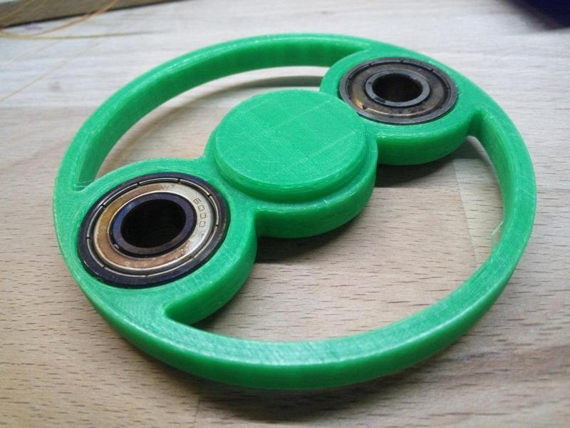 Finger spinner for 6000 bearings
