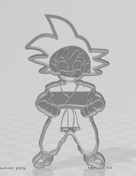 Son Goku Cookie Cutter Kid Goku