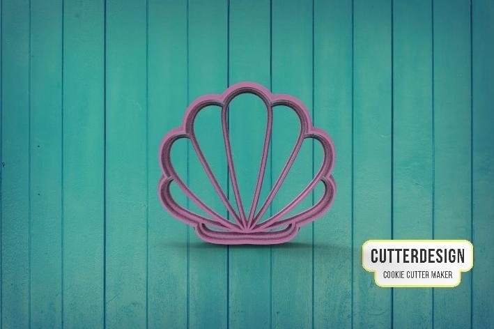 Clam Clam Clam Cookie cutter M1
