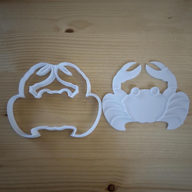 Crab cookie mold