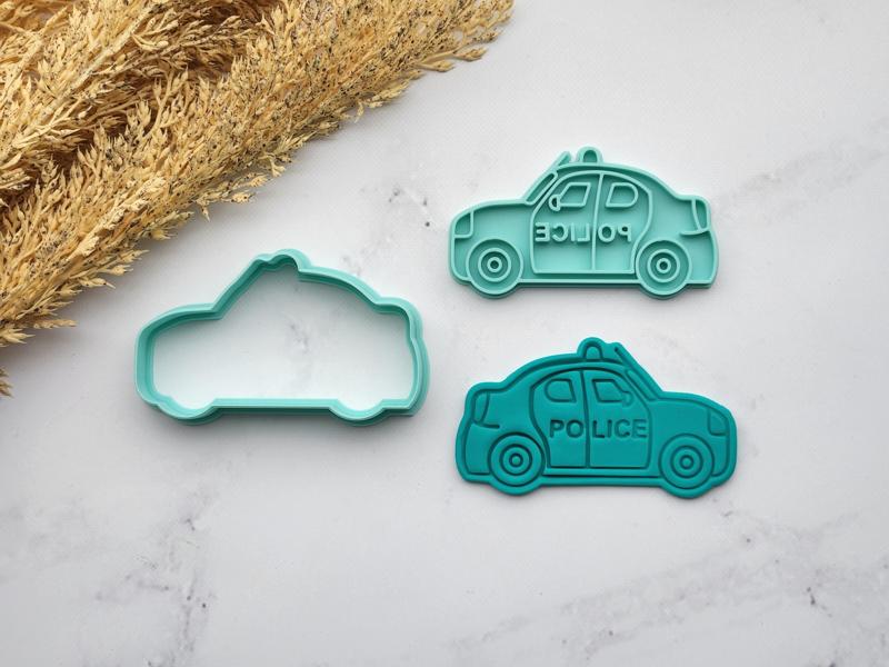 Police Car Cookie Cutter V2
