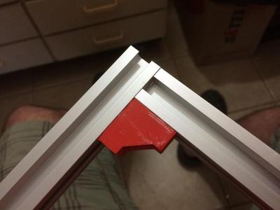 Aluminium Profile 20x20 Sturdy Corner / Bracket