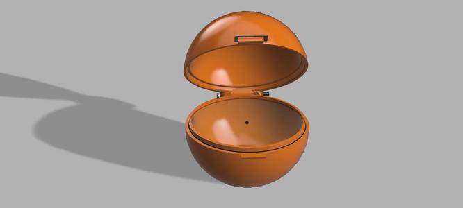 latched hinged sphere
