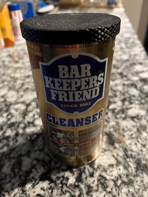 Lid for Bar Keeper's Friend canister