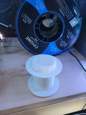 Spool Silica Container w/ Humidity Sensor Insert