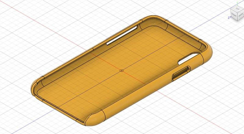 IPhone X case (experiment-learning)