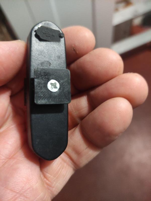 agarre para luz bicicleta cuadrado