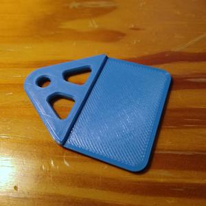 Simple hanger for calendar, picture frame etc. (FreeCAD)