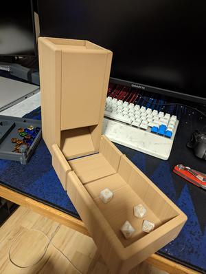 Magnetic Dice Tower