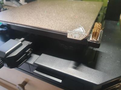 Ender 3 S1 Pro nozzle brush holder